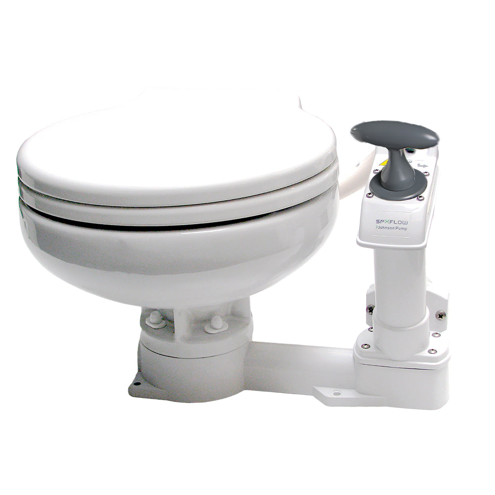 Johnson Pump - AquaT Marine Toilet - Super Compact — Quality Boat Parts