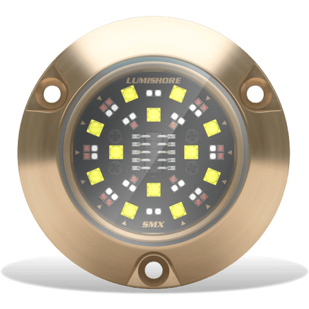 Lumishore - SMX94 EOS Full Color RGBW Underwater Light - 10/31V, 6000 Fixture Lumens 90° Beam — Quality Boat Parts
