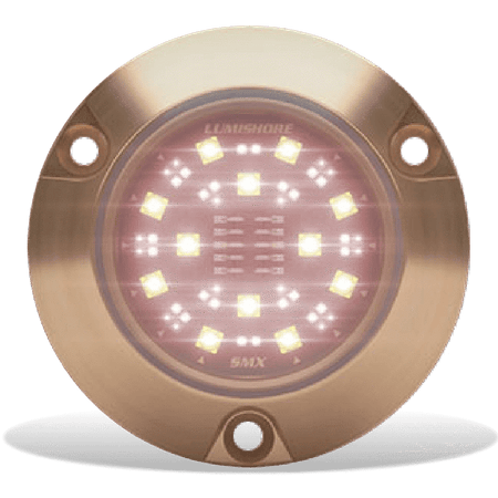 Lumishore - SMX94 EOS Full Color RGBW Underwater Light - 10/31V, 6000 Fixture Lumens 90° Beam — Quality Boat Parts