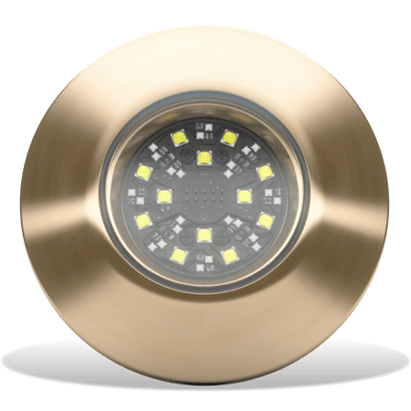 Lumishore - SUPRA THX404 Thru-Hull Underwater Light - Dual Color, 8150 Fixture Lumens — Quality Boat Parts