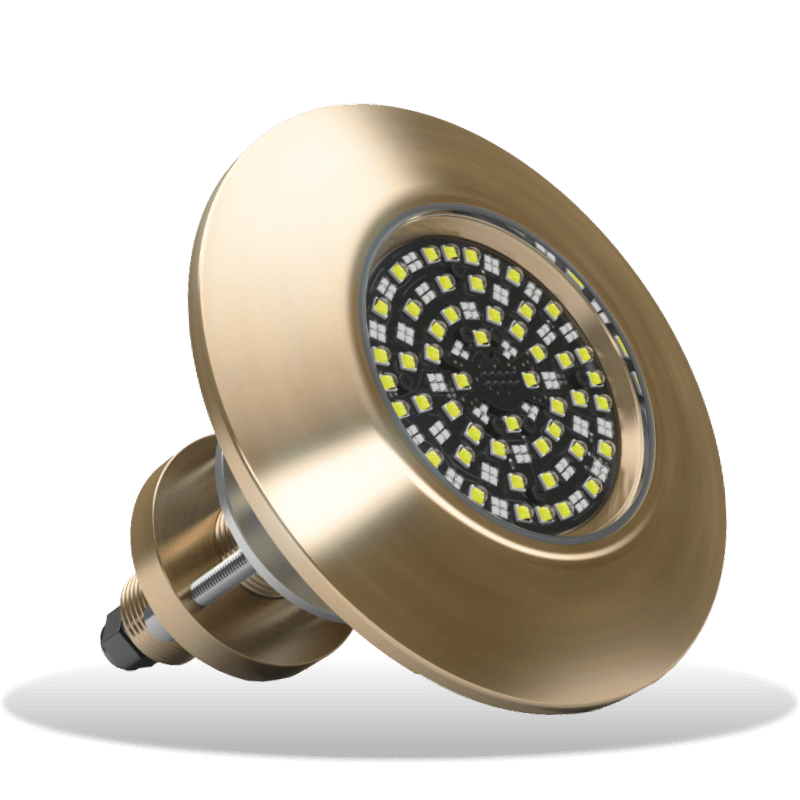 Lumishore - SUPRA THX1604 Thru-Hull Underwater Light - Dual Color, 20000 Fixture Lumens — Quality Boat Parts