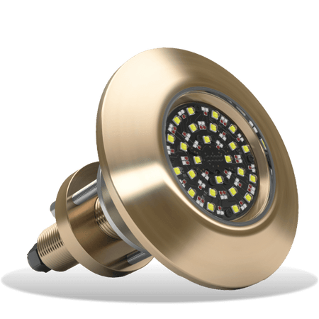 Lumishore - EOS THX804 Thru-Hull Underwater Light - RGBW, 12000 Fixture Lumens — Quality Boat Parts
