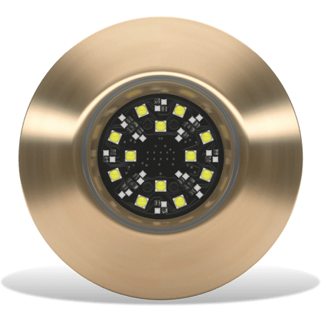 Lumishore - SUPRA TIX404 Interchangeable Thru-Hull Underwater Light - Dual Color, 8150 Fixture Lumens — Quality Boat Parts
