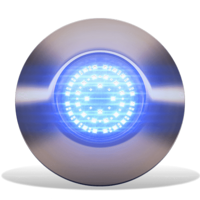 Lumishore - SUPRA TIX804 Interchangeable Thru-Hull Underwater Light - Dual Color, 13500 Fixture Lumens — Quality Boat Parts