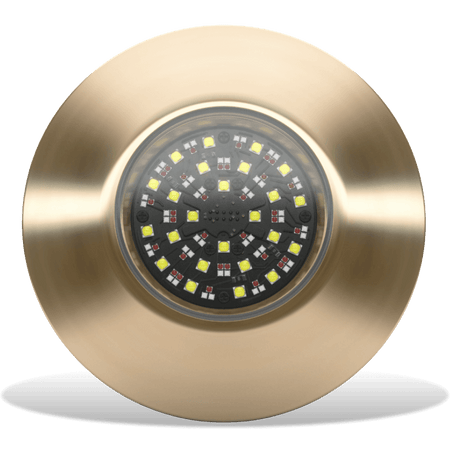Lumishore - EOS TIX804 Interchangeable Thru-Hull Underwater Light - RGBW, 12000 Fixture Lumens — Quality Boat Parts