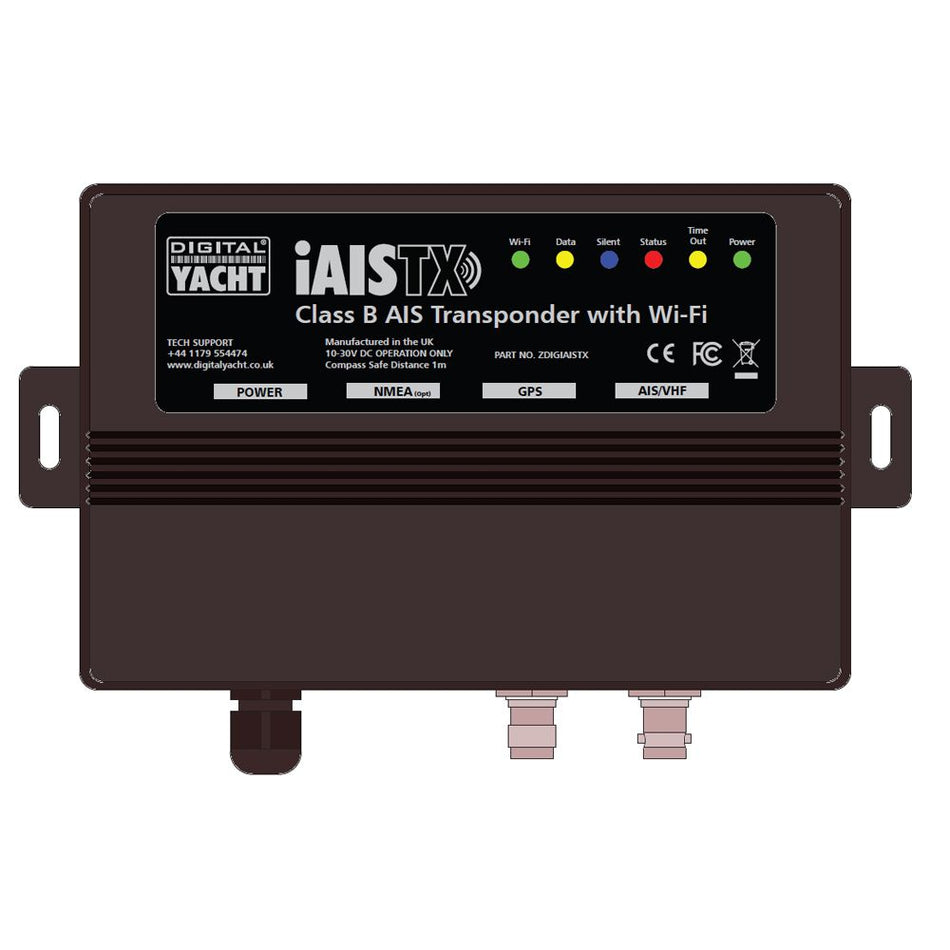 Digital Yacht - ZDIGIAISTX AIS Class B Transponder - For External GPS Antenna — Quality Boat Parts