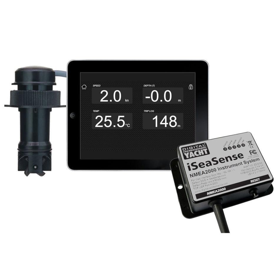 Digital Yacht - iSEASENSE Speed/Depth/Temp Pack — Quality Boat Parts