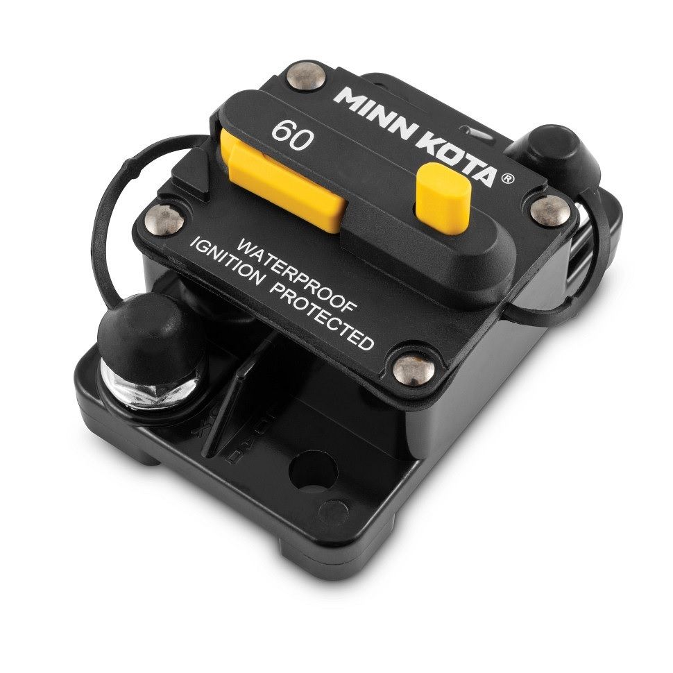 Minn Kota - MKR-27 60Amp Waterproof Circuit Breaker — Quality Boat Parts