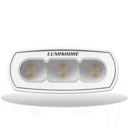 Lumishore - LUX 4" Flood Light - White 10/31V, 5500K, 2,300 Lumens, Flush Mount — Quality Boat Parts