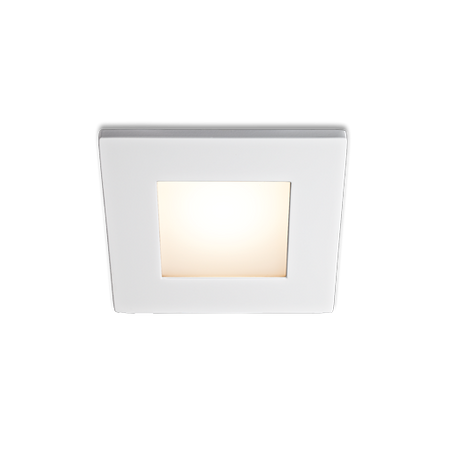 BCM - Miami 70 Polished Downlight - Warm White/Blue — Quality Boat Parts