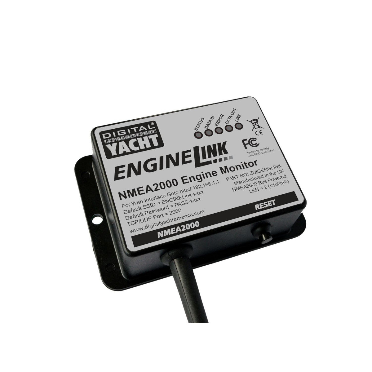 Digital Yacht - ENGINELINK NMEA 2000 WIFI Gateway — Quality Boat Parts