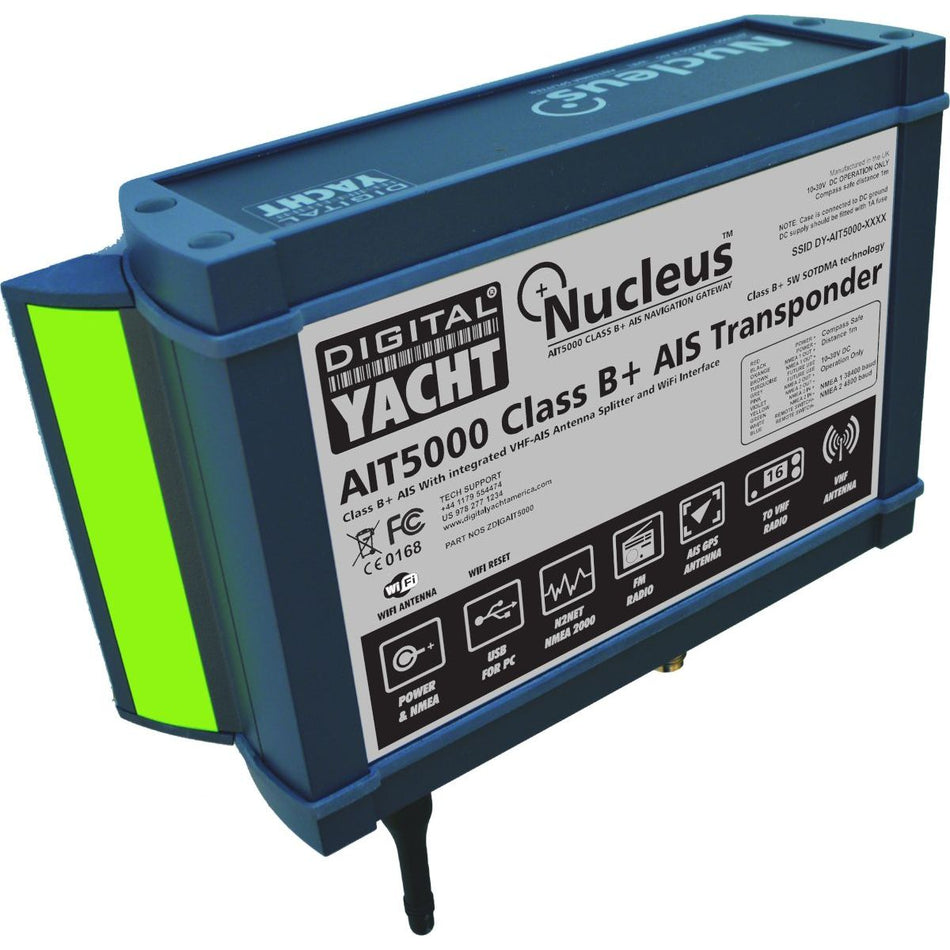 Digital Yacht - AIT5000 AIS Class B+ Wifi & Splitter External GPS Antenna — Quality Boat Parts