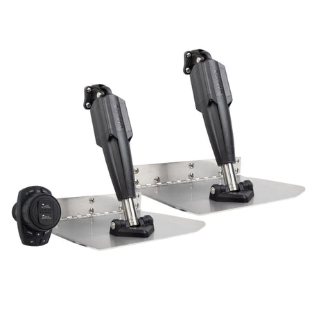 Lenco Marine - 9in x 12in Standard Mount Trim Tab Kit - 12v, With Pro Control Assist — Quality Boat Parts