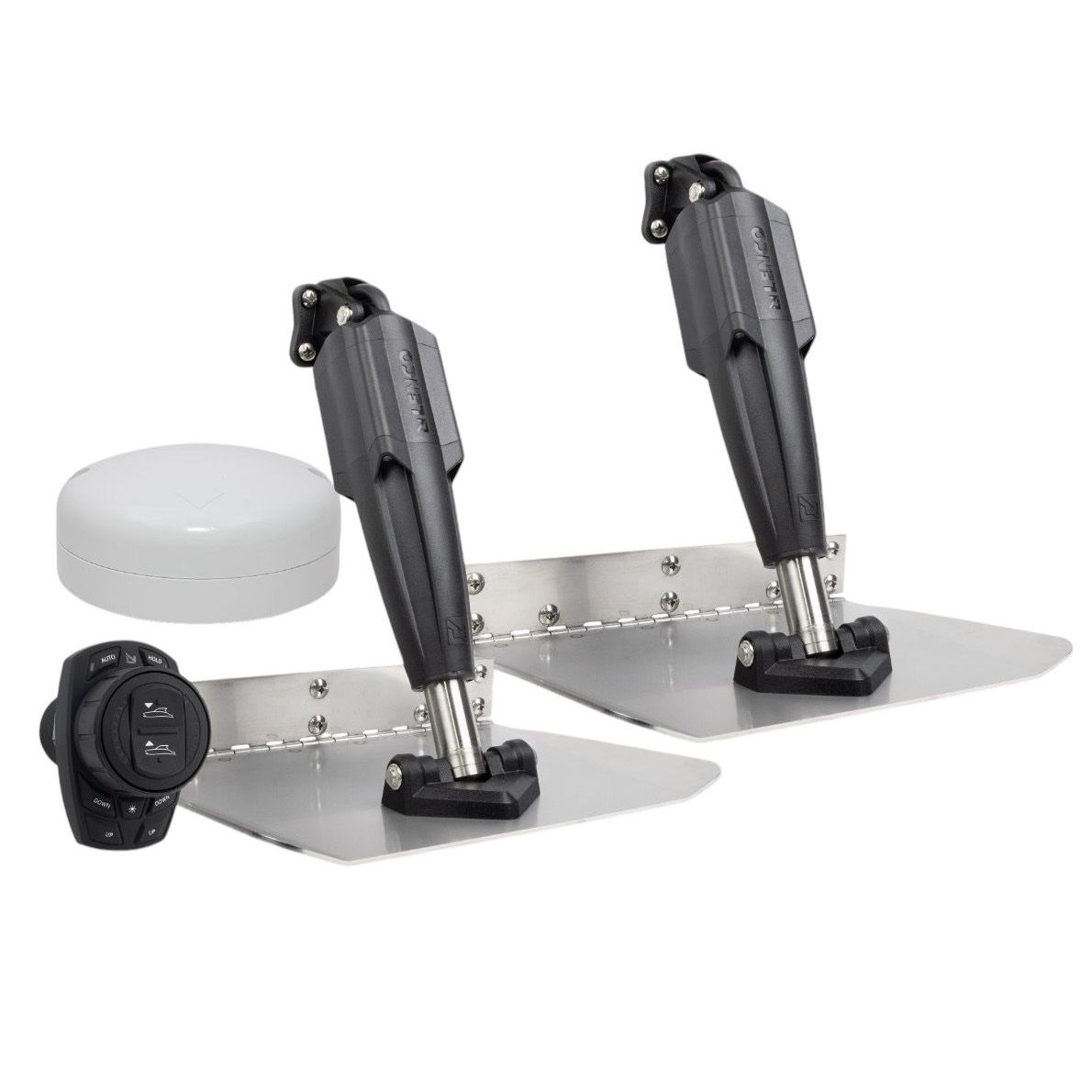 Lenco Marine - 9in x 12in Standard Mount Trim Tab Kit - 12v, With Pro Control Auto — Quality Boat Parts