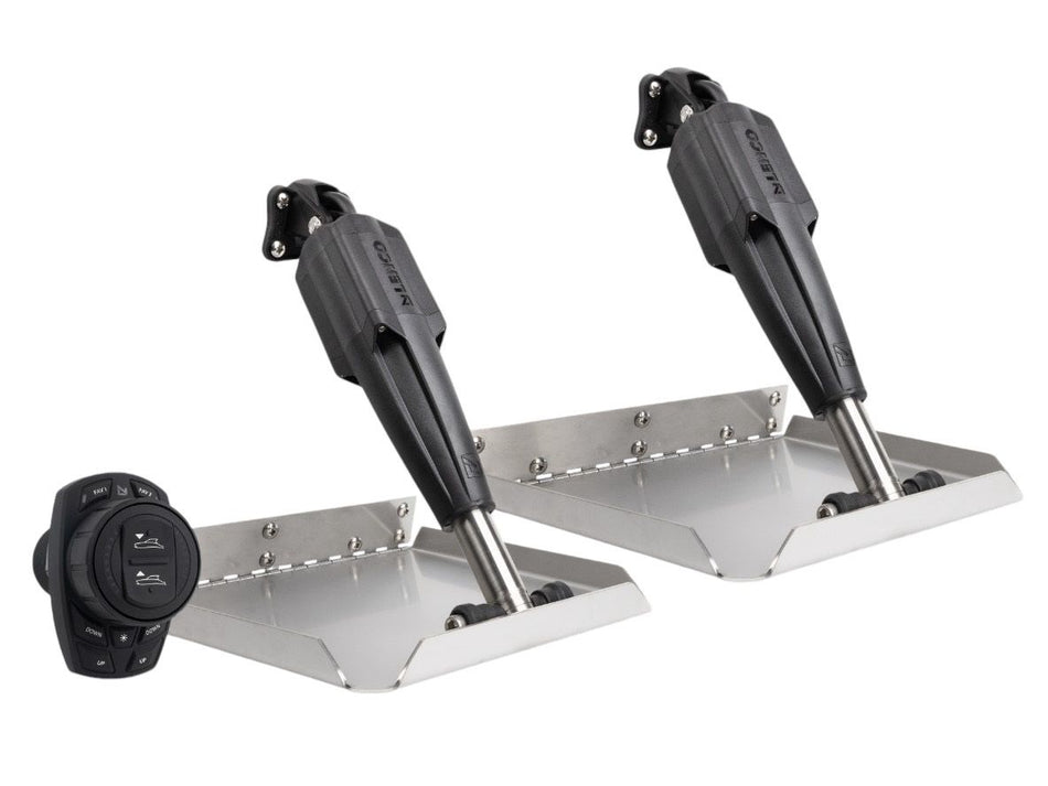 Lenco Marine - 12inx12in Standard Mount Trim Tab Kit - 12v, With Pro Control Assist — Quality Boat Parts