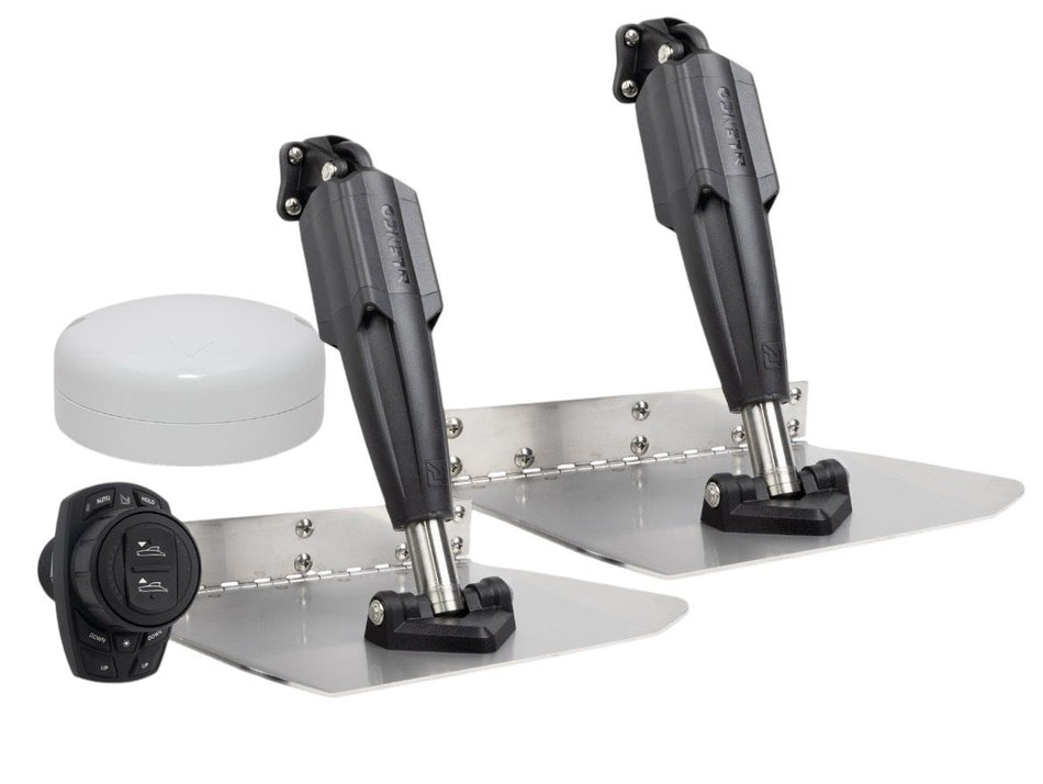 Lenco Marine - 12inx12in Standard Mount Trim Tab Kit, 12v, With Pro Control Auto — Quality Boat Parts