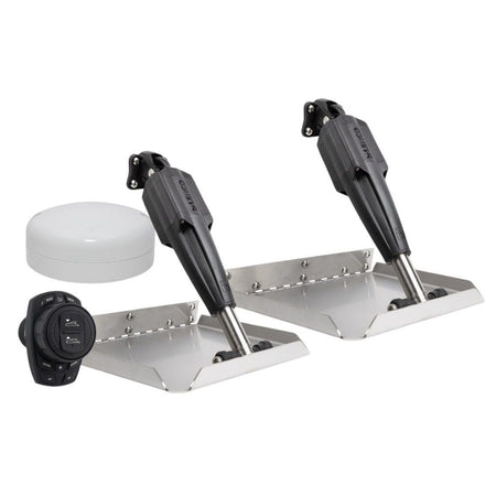 Lenco Marine - 12in x 12in Edge Mount Trim Tab Kit - 12v, With Pro Control Auto — Quality Boat Parts