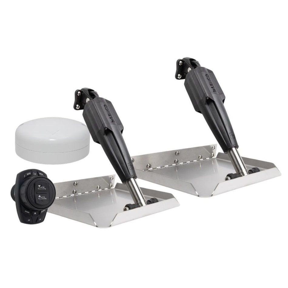 Lenco Marine - 12in x 12in Edge Mount Trim Tab Kit - 12v, With Pro Control Auto — Quality Boat Parts