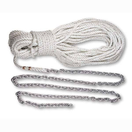 Lewmar - 20' 5/16 G4 & 200' 9/16 Line - With 3/8 Shackle — Quality Boat Parts