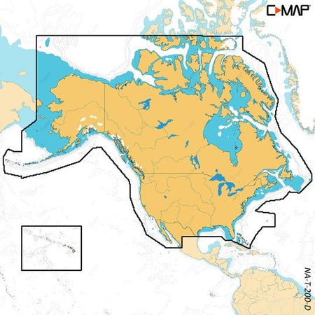 C-MAP - Discover X Coastal North America microSD — Quality Boat Parts
