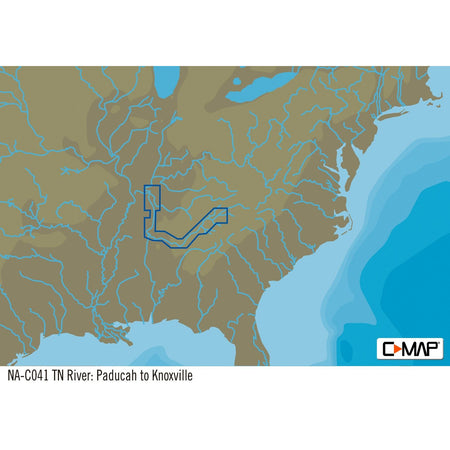 C-MAP - NA-C041 Cartridge Tn River Paducah — Quality Boat Parts