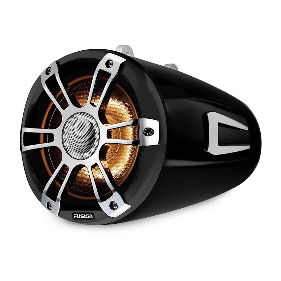 Fusion - SG-FLT772SPC 7.7" Tower Speaker - Chrome, With CRGBW Lighting — Quality Boat Parts