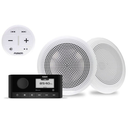 Fusion - MS-RA60KCW Bundle - MS-RA60 Stereo, With ARX70W Pair EL Classic 6.5" Speakers — Quality Boat Parts
