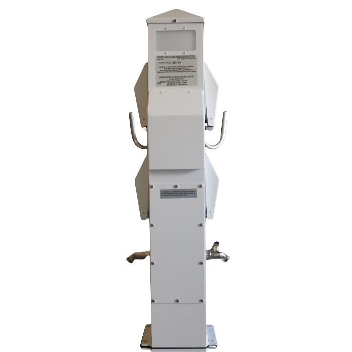 International Dock Products - SPC-36-4A-498 Shore Power Pedestal — Quality Boat Parts