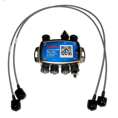 KVH - TV Series Expansion Kit - For 9-16 DirecTV SWM Tuners — Quality Boat Parts