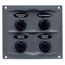 BEP Marine - 900-4WP 4 Way Switch Panel — Quality Boat Parts