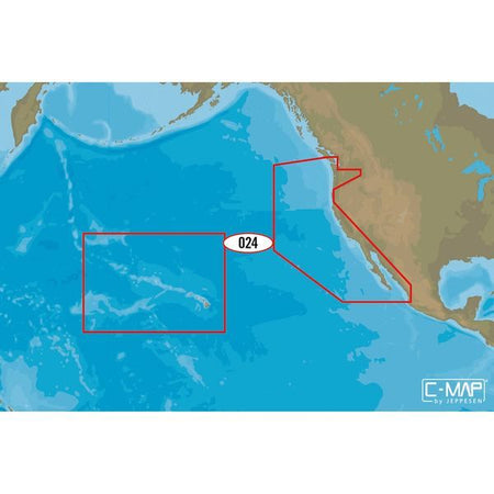 C-MAP - M-NA-D024 4D microSD USA West Coast & Hawaii — Quality Boat Parts
