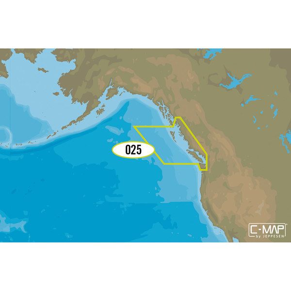 C-MAP - M-NA-D025 4D microSD Canada West - Including Puget Sound — Quality Boat Parts