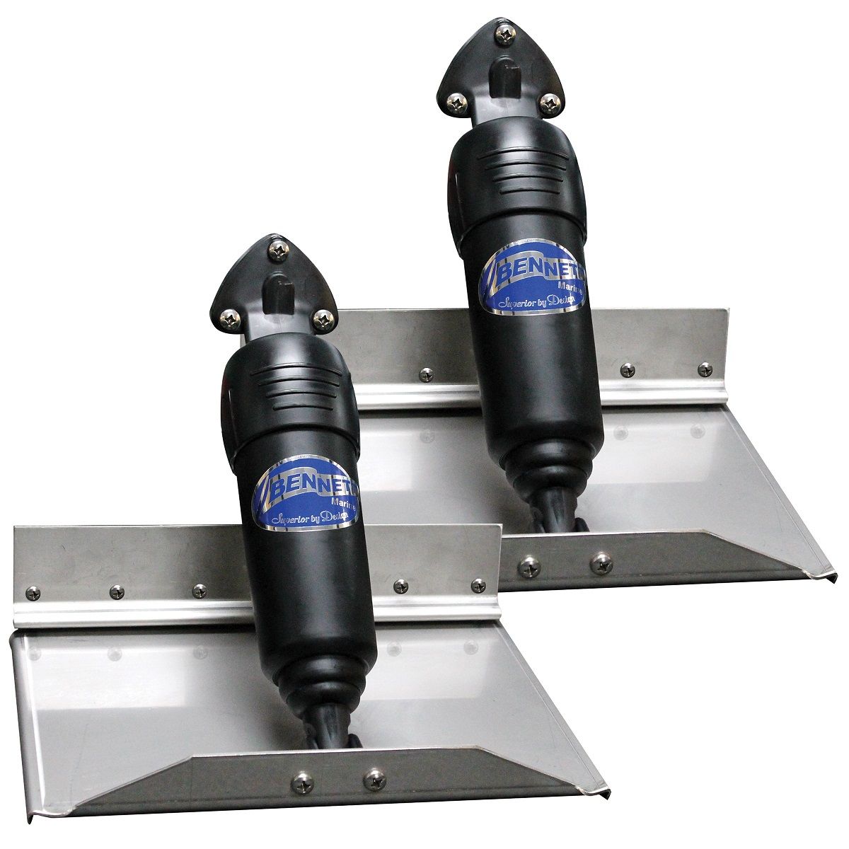Bennett Marine - BOLT129SML Electric Trim Tab Tabs - 12X9 SEA3000 Actuators Requires Control — Quality Boat Parts