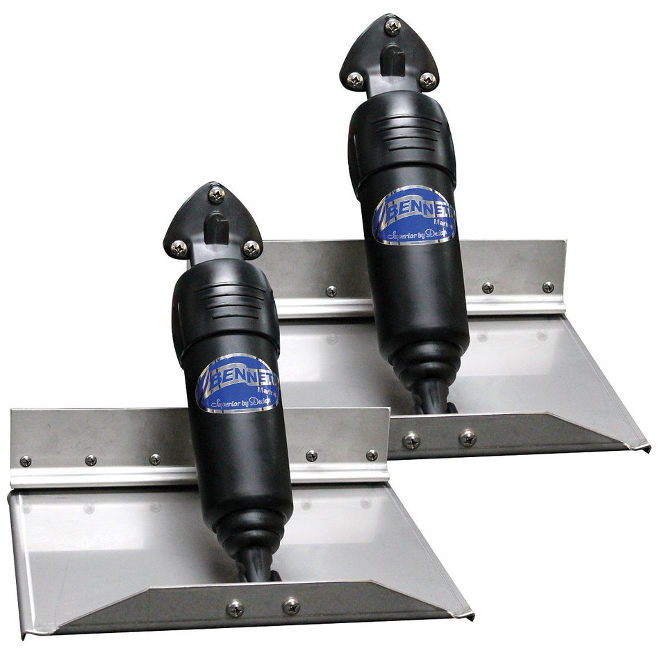 Bennett Marine - BOLT129SML Electric Trim Tab Tabs - 12X9 SEA3000 Actuators Requires Control — Quality Boat Parts