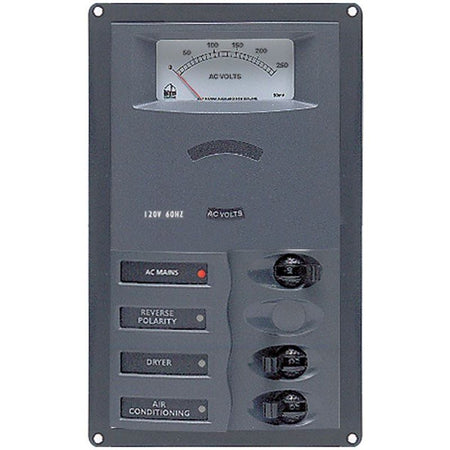 BEP Marine - 900-ACM6V-AM-110 7 Way AC Circuit Breaker Panel — Quality Boat Parts