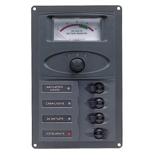 BEP Marine - 900-AM 4 Way DC Circuit Breaker Panel — Quality Boat Parts