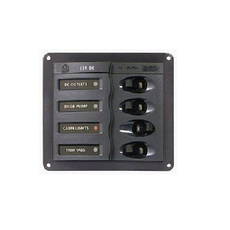 BEP Marine - 900-DC 4 Way DC Circuit Breaker Panel — Quality Boat Parts