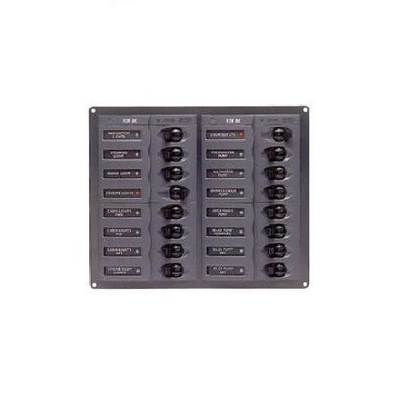 BEP Marine - 904NM 16 Way DC Circuit Breaker Panel — Quality Boat Parts