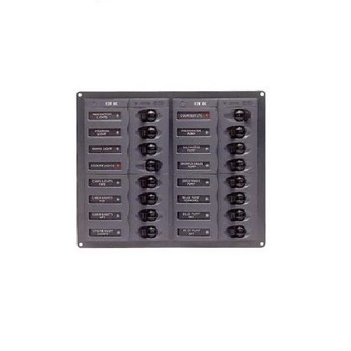 BEP Marine - 904NM 16 Way DC Circuit Breaker Panel — Quality Boat Parts