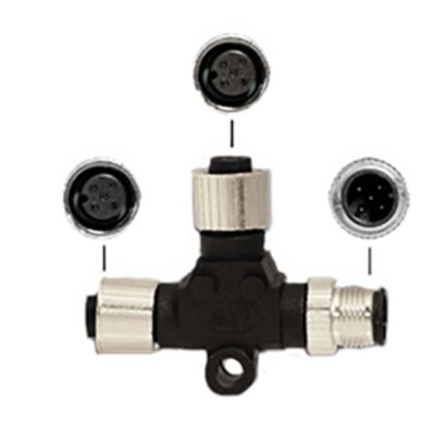 Furuno - AIR-052-531 Female/Female/Male Connector — Quality Boat Parts