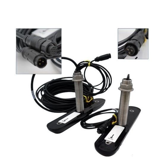 Furuno - 455T-PR903 Side-Scan Thru-Hull Transducer (Pair) — Quality Boat Parts