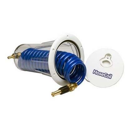 HoseCoil - Flush Mount Enclosure - With 15' 3/8" Hose — Quality Boat Parts