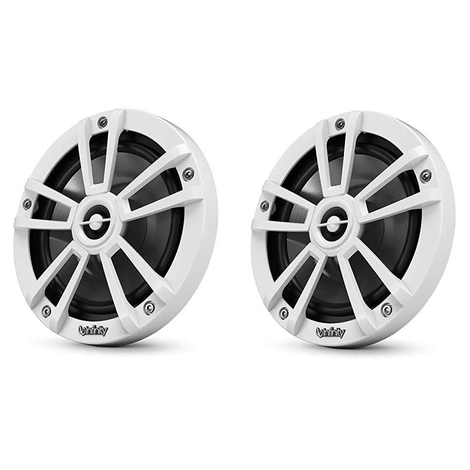 Infinity - INF622MWB 6.5" White Speaker - Pair, No Wire, No Screws — Quality Boat Parts