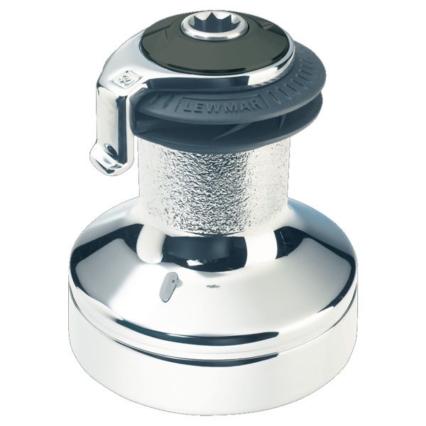 Lewmar - 40CST Two Speed Self Tailing Chrome Winch — Quality Boat Parts