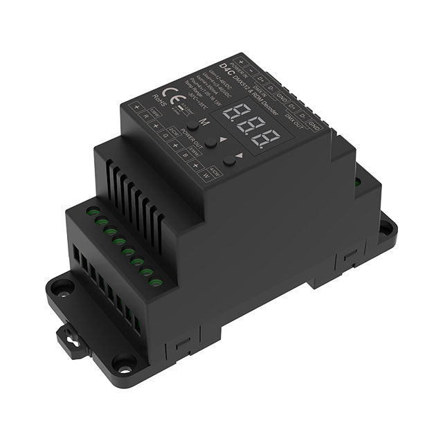 BCM - DMX RGBW DIMMER - 4-Channels, 12-48VDC, IP10 — Quality Boat Parts