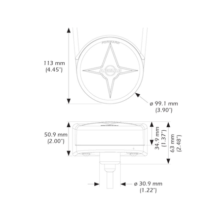 Airmar - H2183 Heading Sensor with Solid State Compass — Quality Boat Parts