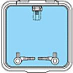 Lewmar - Size 40 Ocean Series Hatch Flange Base — Quality Boat Parts