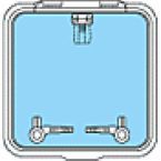 Lewmar - Size 44 Ocean Series Hatch Flange Base — Quality Boat Parts