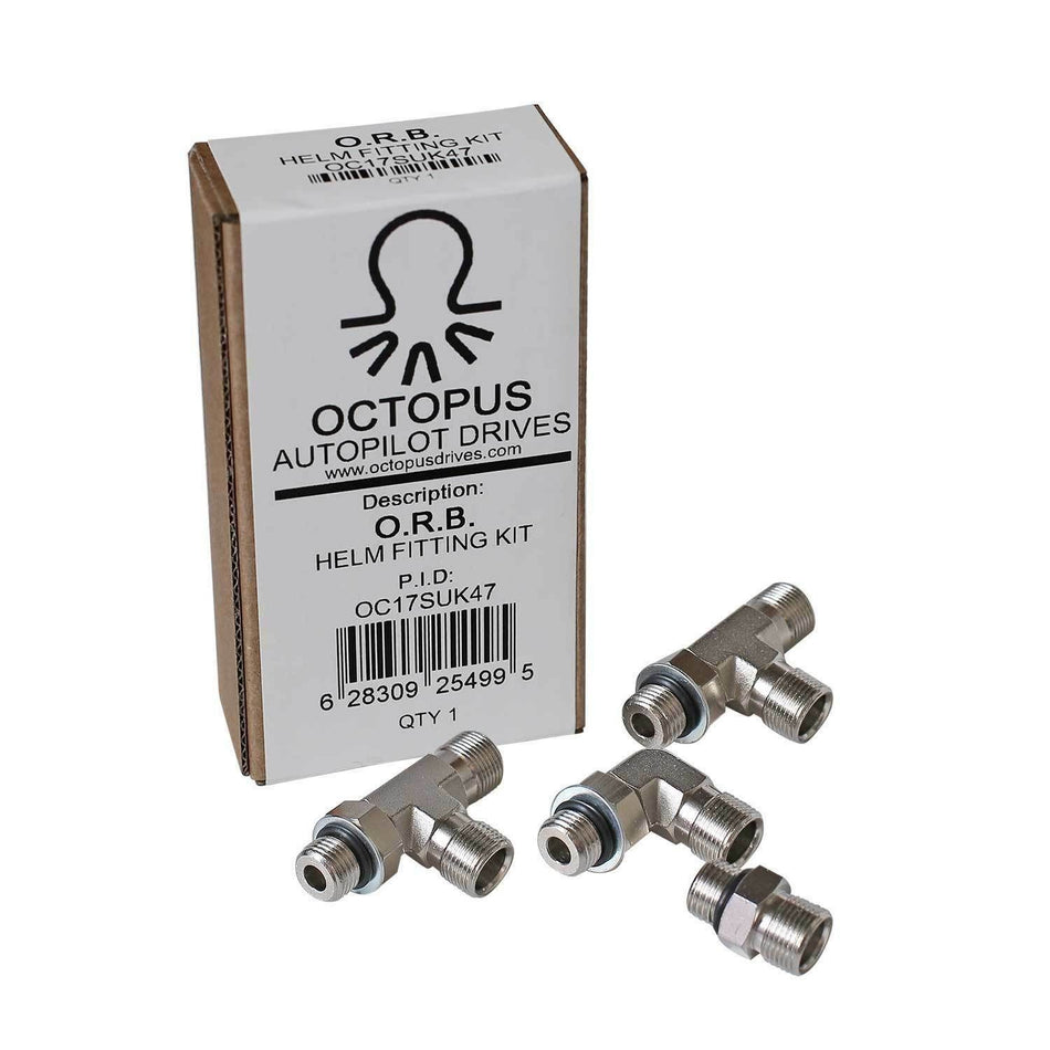 Octopus Autopilot Drives - ORB Helm Fitting Kit — Quality Boat Parts