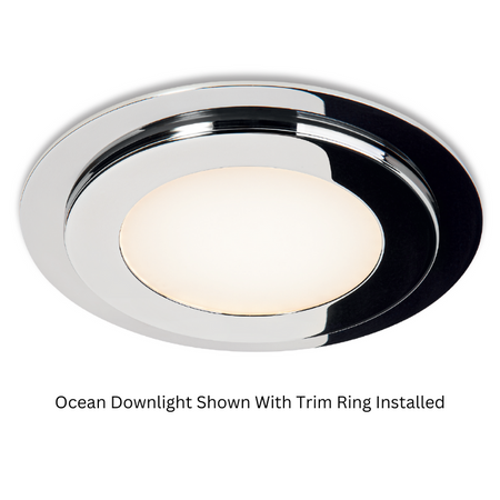 BCM - 180mm Bezel Adapter - For Ocean 155, White finish — Quality Boat Parts